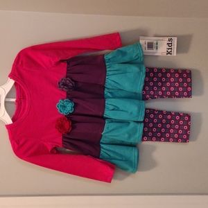 NWT 2-Piece Tunic & Legging Set